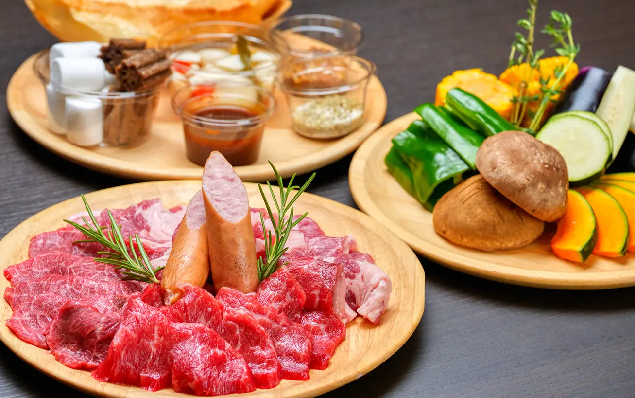 グランピングBBQ